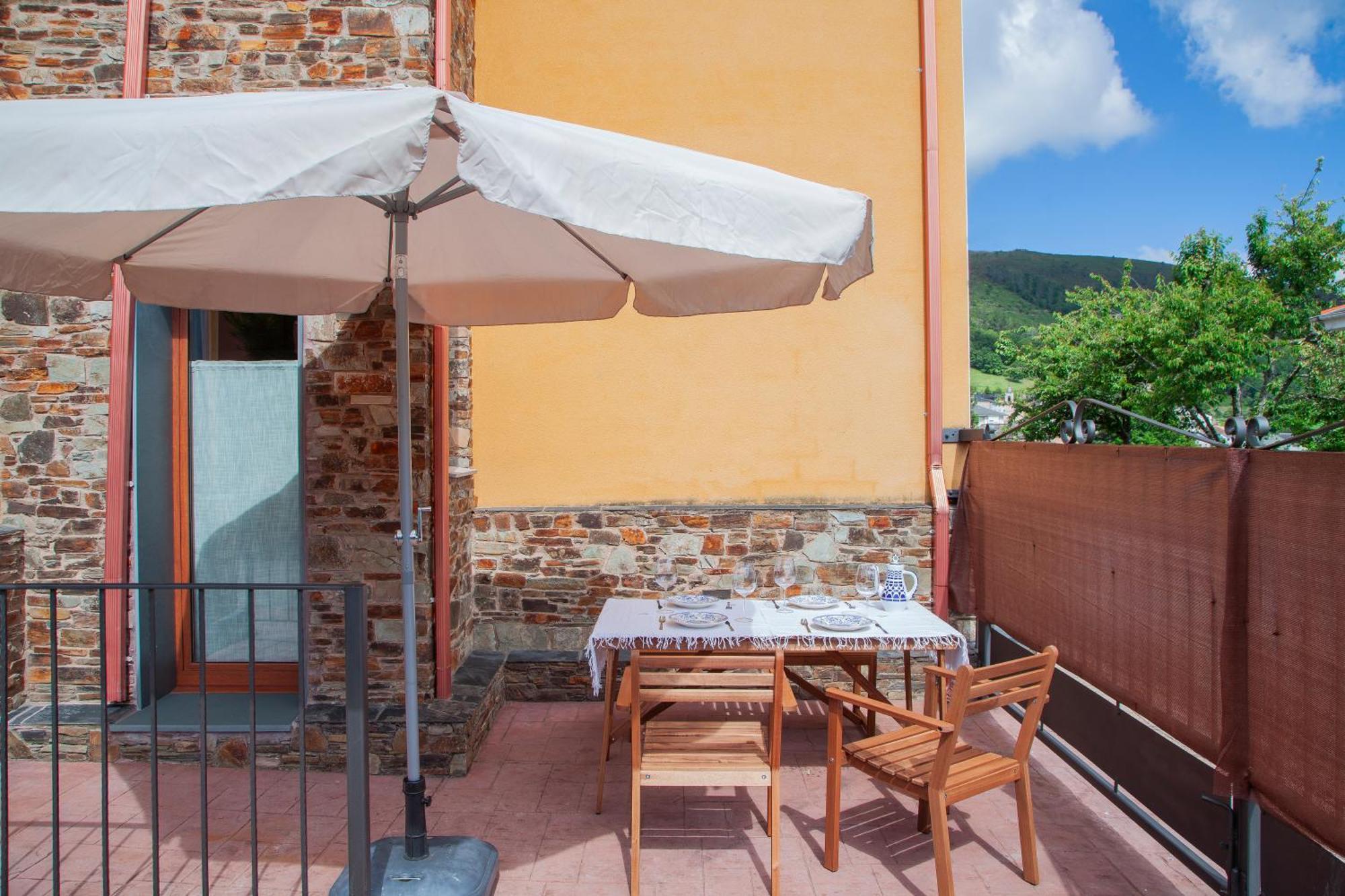 Apartamentos Rurales Tin Turismo 산타 율라리아 드 오스코스 외부 사진